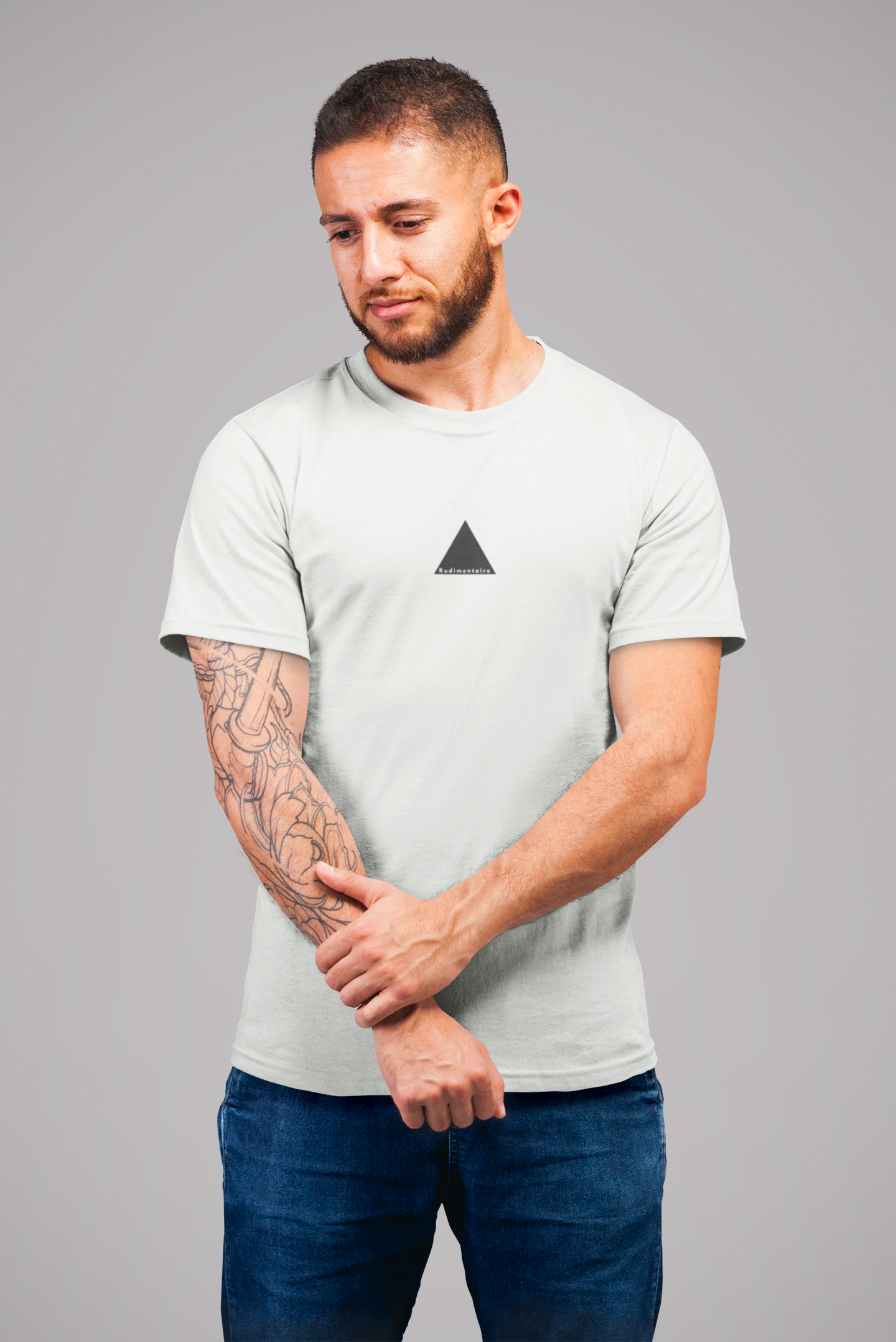 T-shirt en coton bio brodé